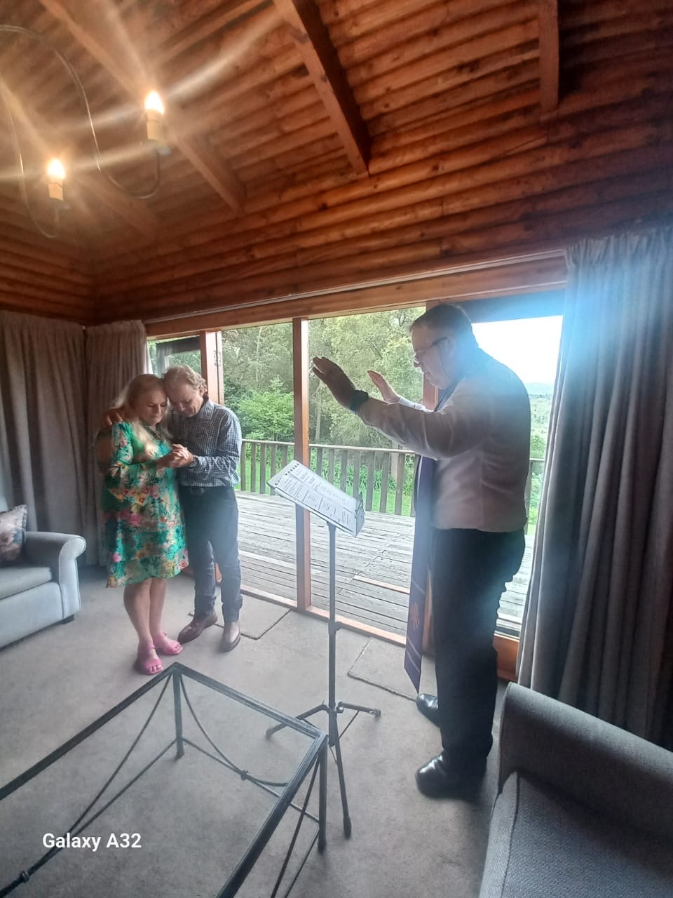 Wedding ceremony by Dr. Gerrit Rademeyer in Queensburgh