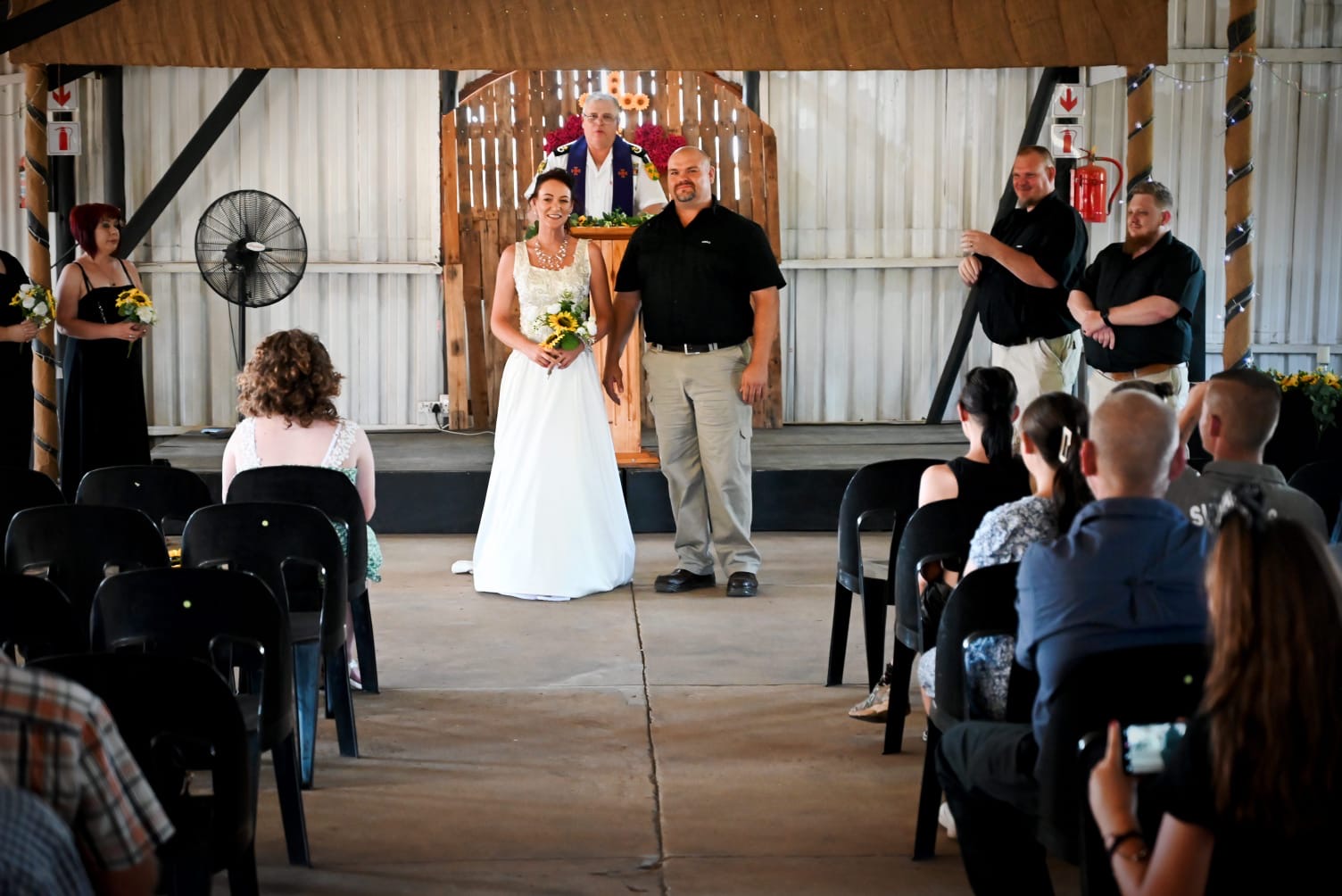 Wedding ceremony by Dr. Gerrit Rademeyer in Queensburgh